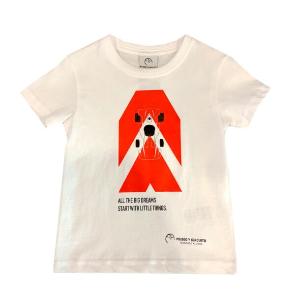 Camiseta Kart Fernando Alonso Rojo (Niño)