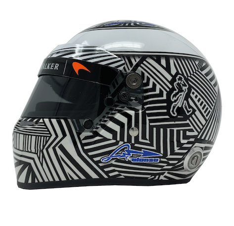 Pre-Season Mini Helmet 2017 Fernando Alonso