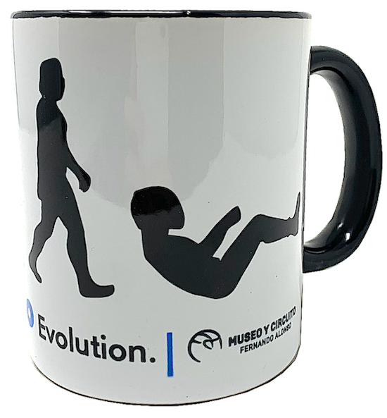 Fernando Alonso pilot evolution mug