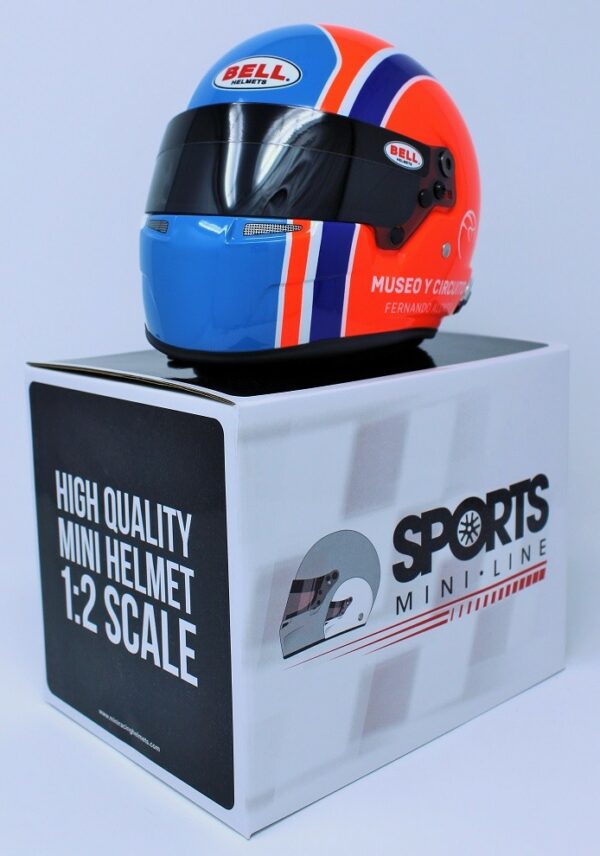 Mini Helmet Special Edition Fernando Alonso Museum and Circuit