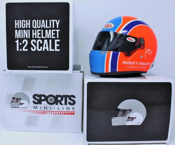 Mini Helmet Special Edition Fernando Alonso Museum and Circuit