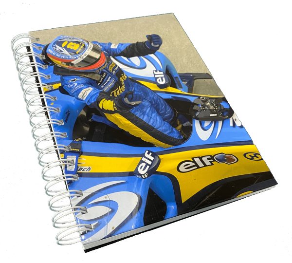 Libreta personalizada de Fernando Alonso - Imagen 7