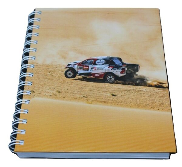 Libreta personalizada de Fernando Alonso