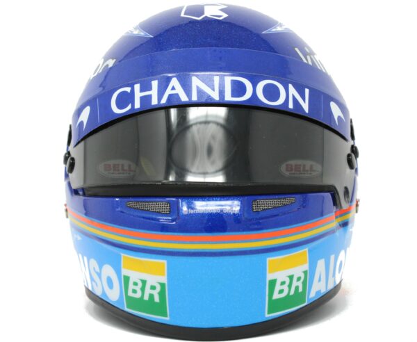 Mini Casco McLaren Renault-2018 Fernando Alonso