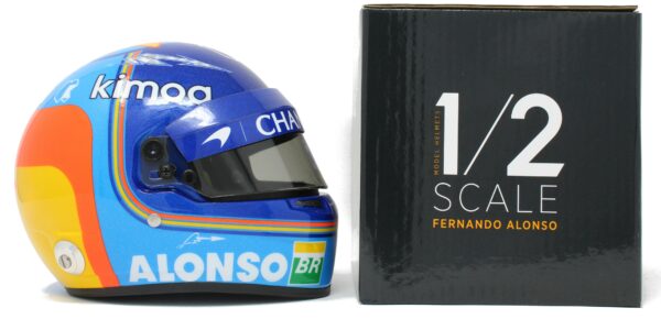 Mini Casco McLaren Renault-2018 Fernando Alonso