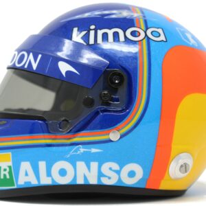 Mini Casco McLaren Renault-2018 Fernando Alonso
