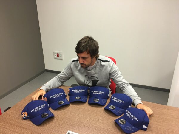 Gorra 500 Millas Indianápolis año 2017 Fernando Alonso