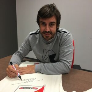 Camiseta Nomex Ferrari 2012 Fernando Alonso