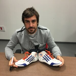 Botas 500 Millas Indianápolis año 2017 Fernando Alonso