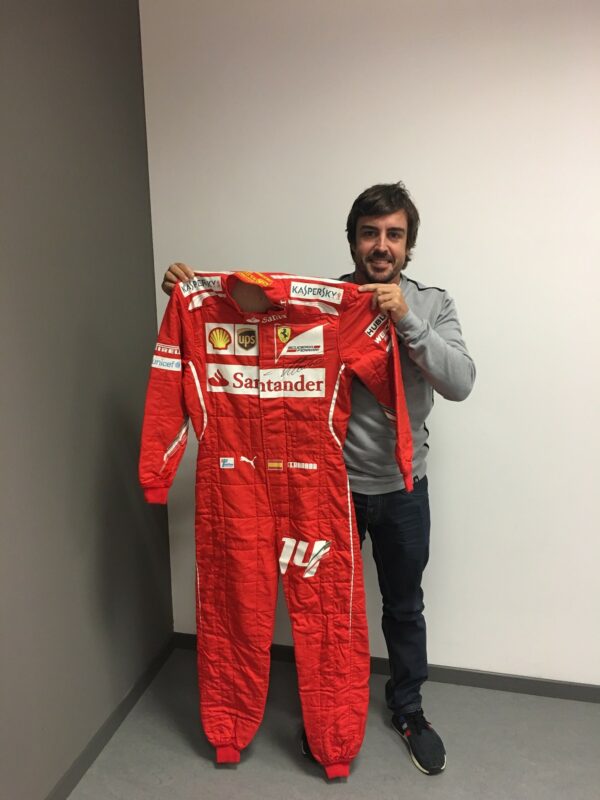 Mono Ferrari año 2014 Fernando Alonso