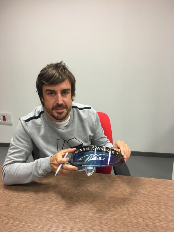 McLaren Honda Helmet Visor 2015