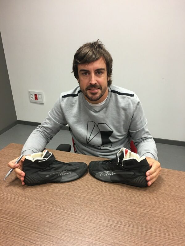 McLaren Honda boots year 2015 Fernando Alonso