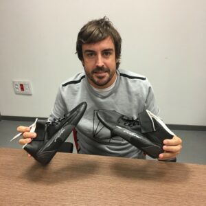 Botas McLaren Honda año 2015 Fernando Alonso