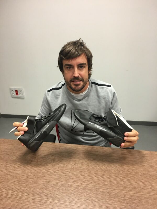 McLaren Honda boots year 2015 Fernando Alonso
