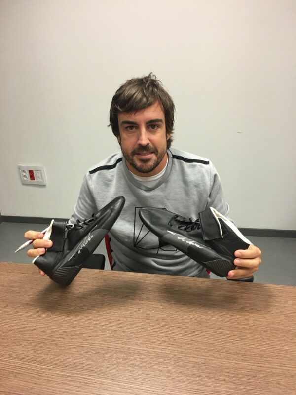 Botas McLaren Honda año 2015 Fernando Alonso