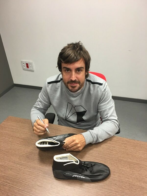 Botas McLaren Honda año 2015 Fernando Alonso