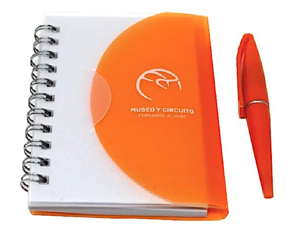 Notebook with incorporated pen Fernando Alonso Museum & Circuit