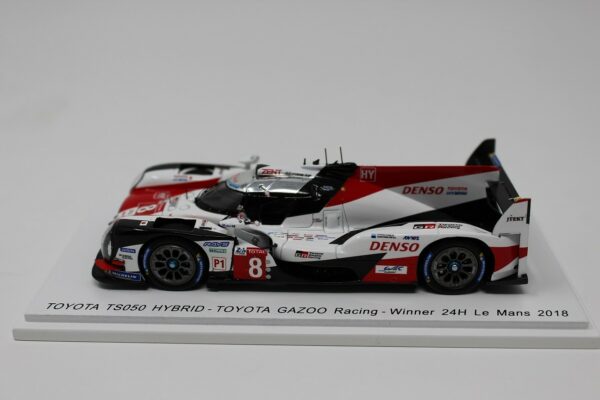 Toyota Hybrid TS050 TS050 Nº8 24h Le Mans 2018 Replica Car 1/43 scale Fernando Alonso.