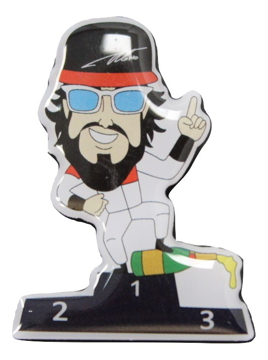 Pin caricature Fernando Alonso