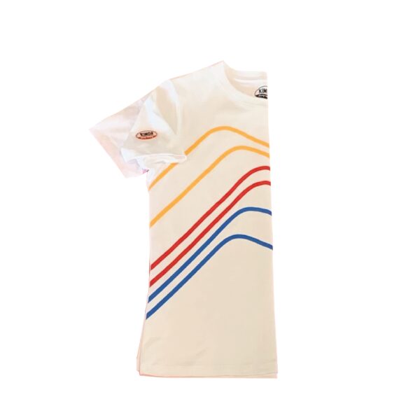 MUSEUM & CIRCUIT STRIPED T-SHIRT by KIMOA (Woman)