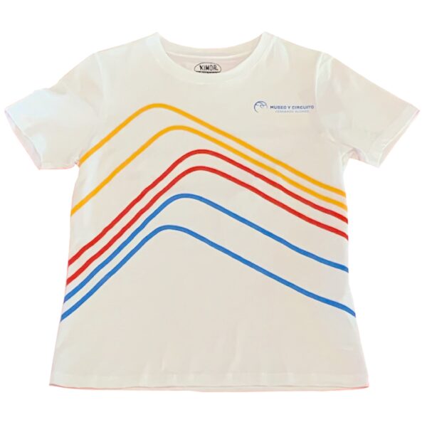 MUSEUM & CIRCUIT STRIPED T-SHIRT by KIMOA (Woman)