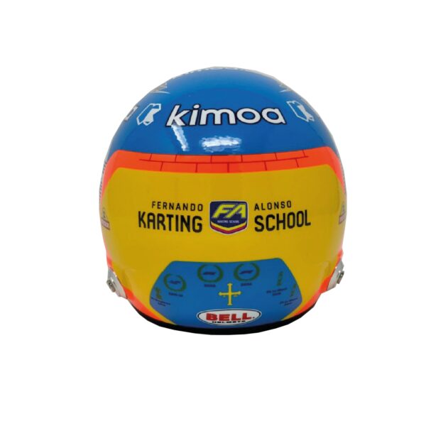 Mini Casco 500 Millas de Indianápolis 2020 Fernando Alonso