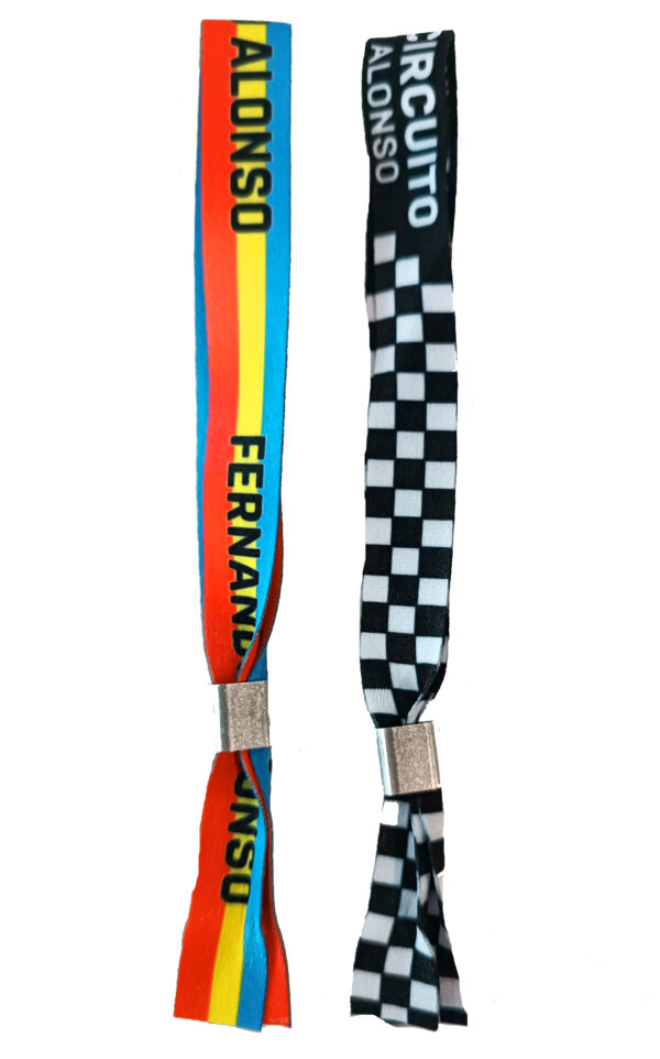 Pulsera personalizada Museo y Circuito Fernando Alonso