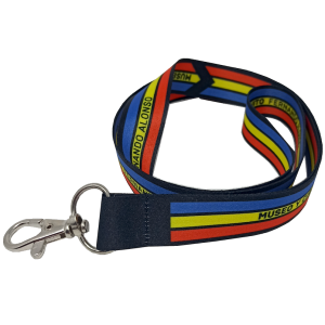 Lanyard tricolor Museo y Circuito Fernando Alonso