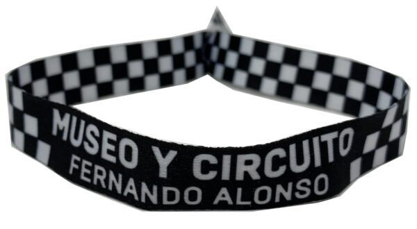 Pulsera personalizada Museo y Circuito Fernando Alonso