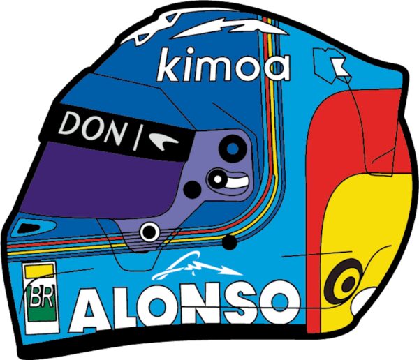 Pegatina Fernando Alonso
