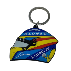 Llavero Casco F1 Alpine 2021 Fernando Alonso