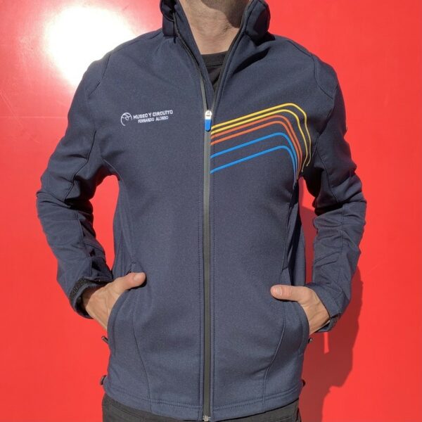 SOFTSHELL / FERNANDO ALONSO MUSEUM AND CIRCUIT JACKET BY KIMOA