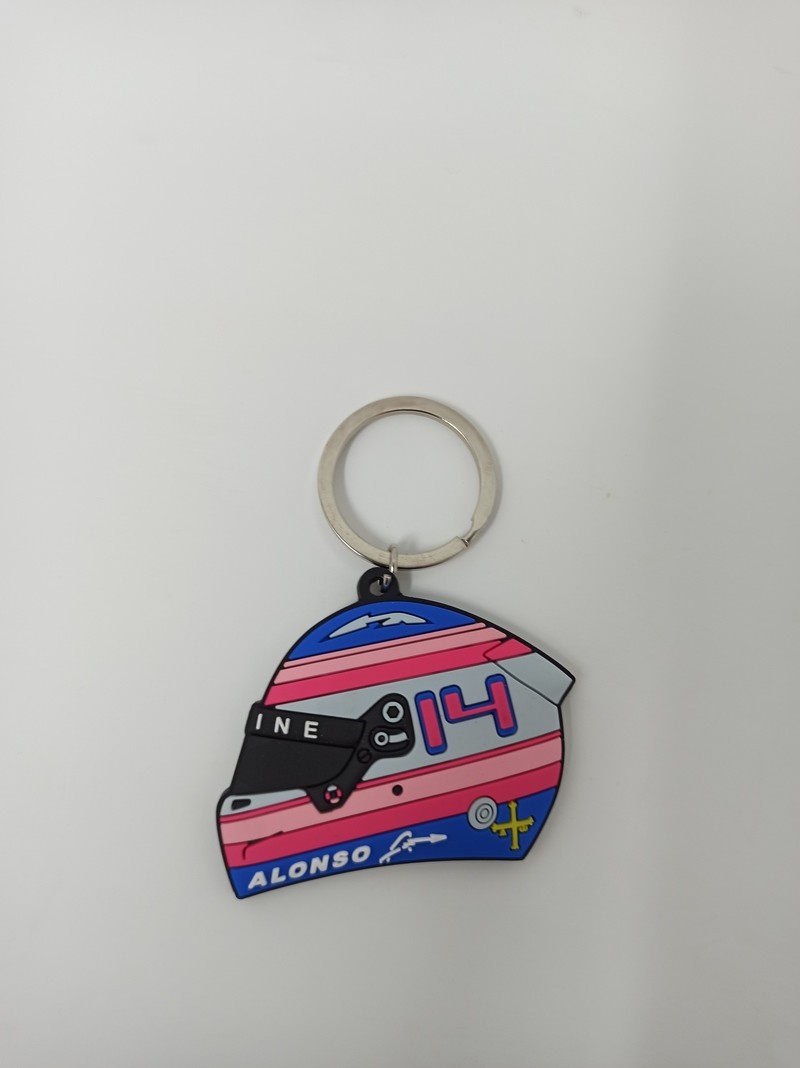 Alpine Helmet Keychain