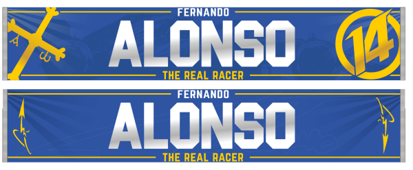 BUFANDA FA THE REAL RACER - AZUL - Imagen 3