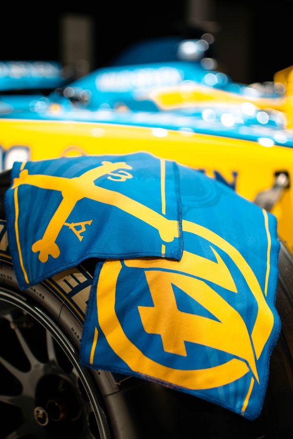 BUFANDA FA THE REAL RACER - AZUL - Imagen 2