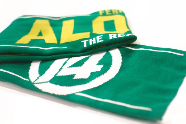 BUFANDA FA THE REAL RACER - VERDE - Imagen 3