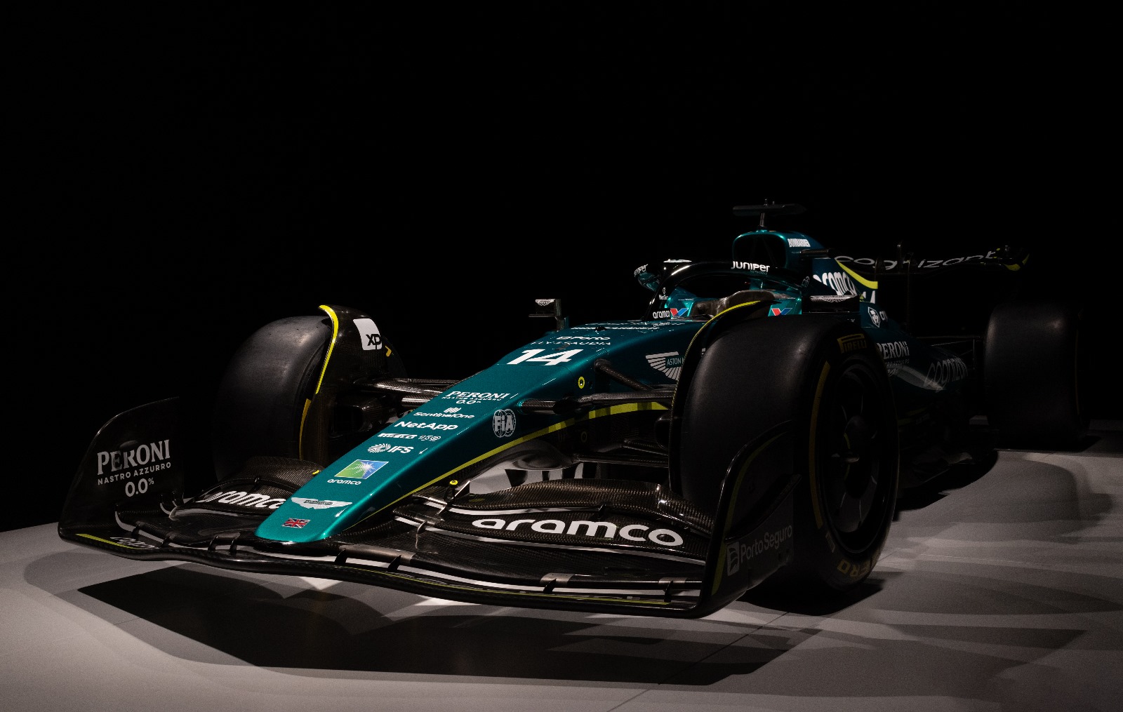 Aston Martin AMR22 joins Fernando Alonso Museum