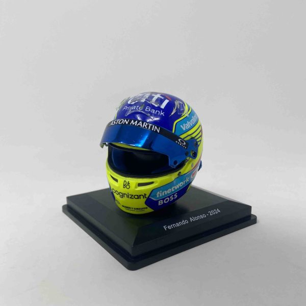 CASCO RÉPLICA A ESCALA 1:5 AMR24 FERNANDO ALONSO - Imagen 3