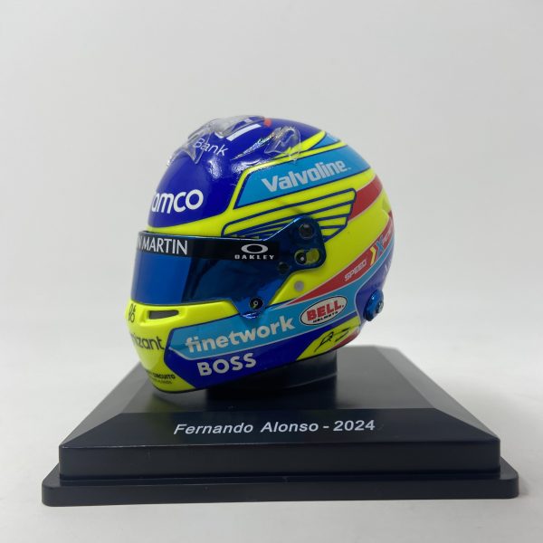 CASCO RÉPLICA A ESCALA 1:5 AMR24 FERNANDO ALONSO - Imagen 5