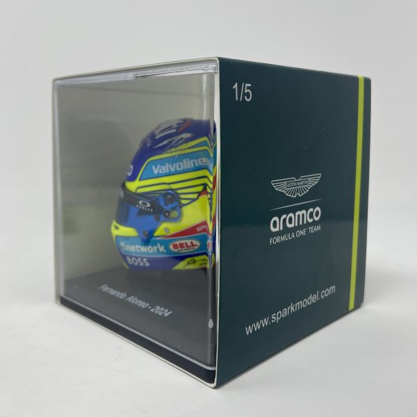 CASCO RÉPLICA A ESCALA 1:5 AMR24 FERNANDO ALONSO - Imagen 7