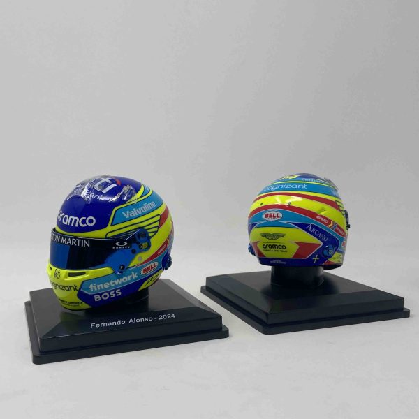 CASCO RÉPLICA A ESCALA 1:5 AMR24 FERNANDO ALONSO - Imagen 8