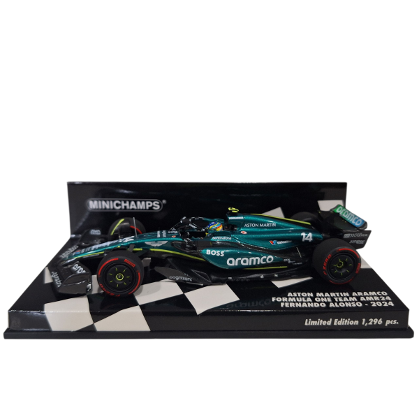 COCHE A ESCALA 1:43 AMR24 FA - Imagen 2