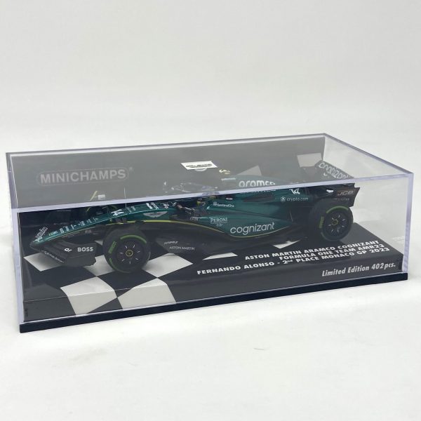 COCHE A ESCALA 1:43 2ª POSICIÓN MÓNACO AMR23 FA