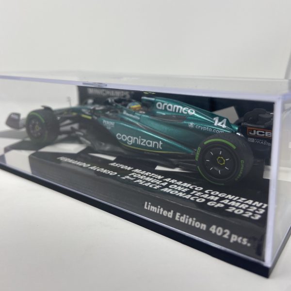 COCHE A ESCALA 1:43 2ª POSICIÓN MÓNACO AMR23 FA - Imagen 2