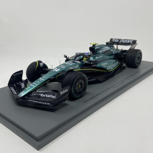 COCHE AMR23 FA 2ª POSICIÓN MÓNACO A ESCALA 1:18