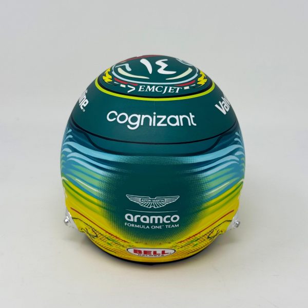 MINI CASCO 1/2 GP ARABIA 2025 ASTON MARTIN - Imagen 4