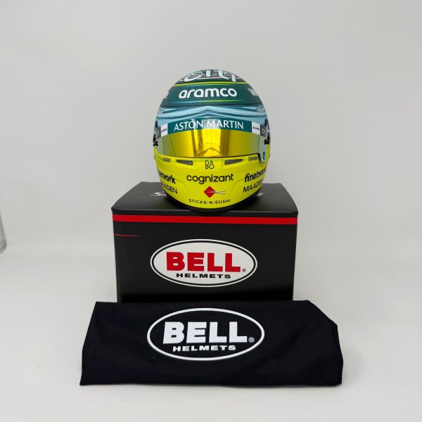 MINI CASCO 1/2 GP ARABIA 2025 ASTON MARTIN - Imagen 6