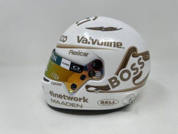 MINI CASCO EDICIÓN ESPECIAL AM25 CHINA FIRMADO POR FERNANDO ALONSO - Imagen 5