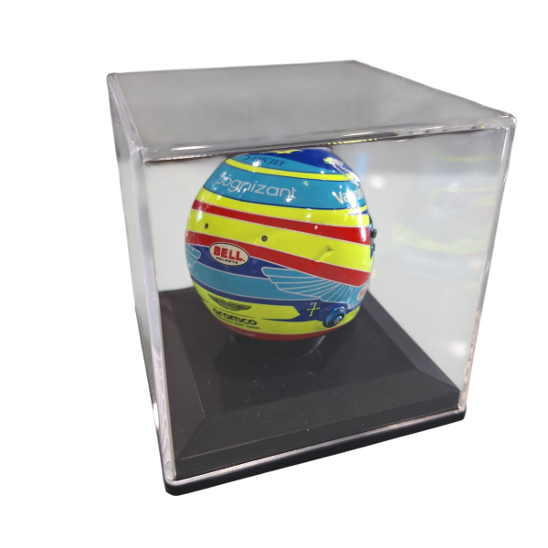 CASCO RÉPLICA A ESCALA 1:5 AMR25 FERNANDO ALONSO - Imagen 2